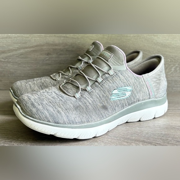 Skechers STQ Walking Shoes Slip Ons Women’s Size 8 - Picture 1 of 7